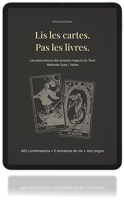 Lis les cartes. Pas les livres. Guide PDF des associations au Tarot