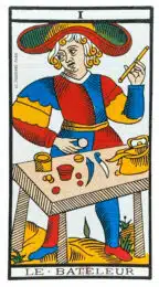 Le Bateleur (I) Tarot de Marseille