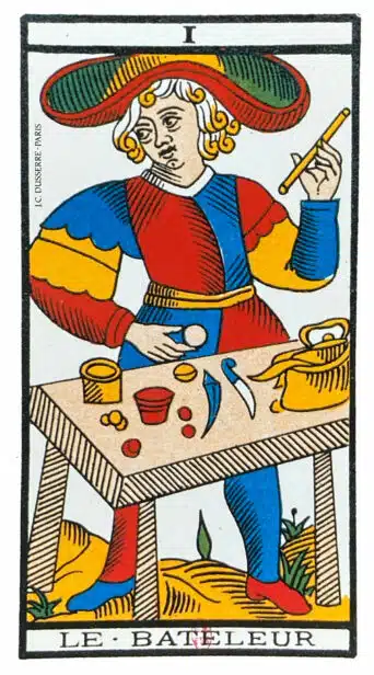 Le Bateleur (I) Tarot de Marseille