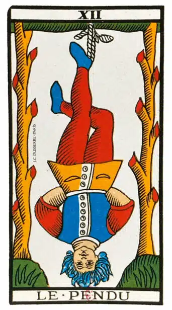 Le Pendu (XII) Tarot de Marseille