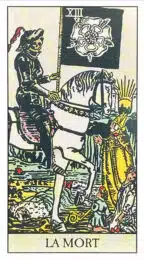 La Mort (XIII) Tarot Rider Waite