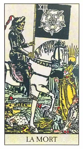 La Mort (XIII) Tarot Rider Waite