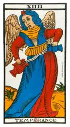 Tempérance (XIIII) Tarot de Marseille