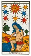 L'Étoile (XVII) Tarot de Marseille