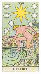 L'Étoile (XVII) Tarot Rider Waite