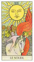 Le Soleil (XIX) Tarot Rider Waite