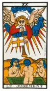 Le Jugement (XX) Tarot de Marseille