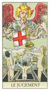 Le Jugement (XX) Tarot Rider Waite