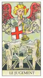 Le Jugement (XX) Tarot Rider Waite