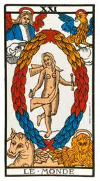 Le Monde (XXI) Tarot de Marseille