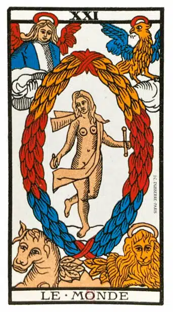 Le Monde (XXI) Tarot de Marseille