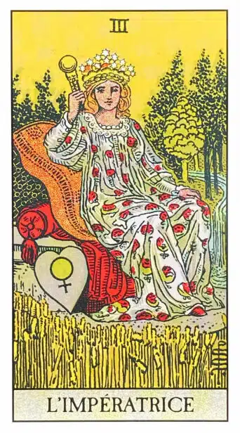 L'Impératrice (III) Tarot Rider Waite