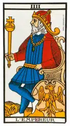 L'Empereur (IIII) Tarot de Marseille