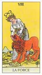 La Force (VIII) Tarot Rider Waite
