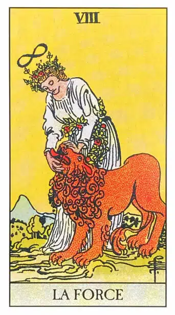 La Force (VIII) Tarot Rider Waite