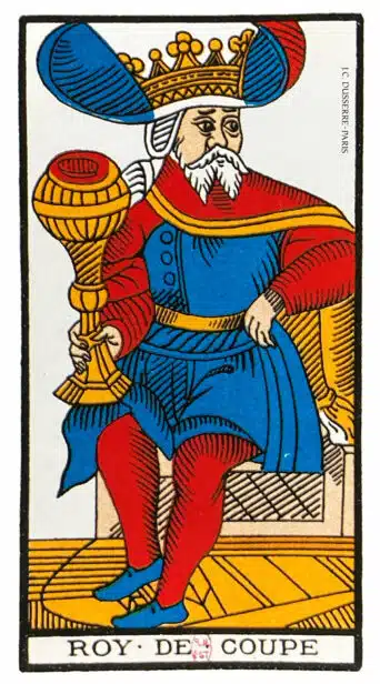 Roi de Coupes - Tarot de Marseille