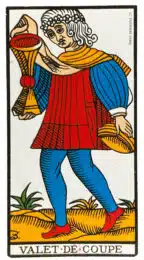 Valet de Coupes - Tarot de Marseille