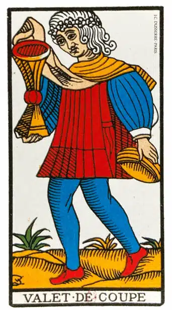 Valet de Coupes - Tarot de Marseille