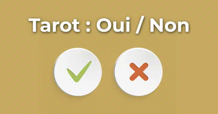 Tarot : question oui ou non